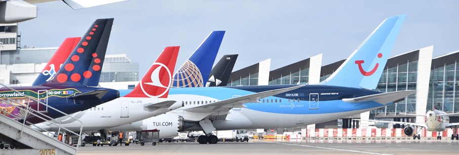 Het Laatste Routenieuws Vanop Brussels Airport